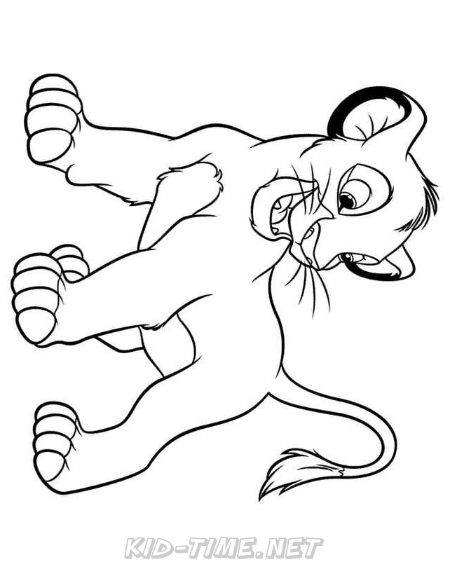 lions-lion-2-animals-coloring-book-page-sheet-41 – Kids Time Fun Places